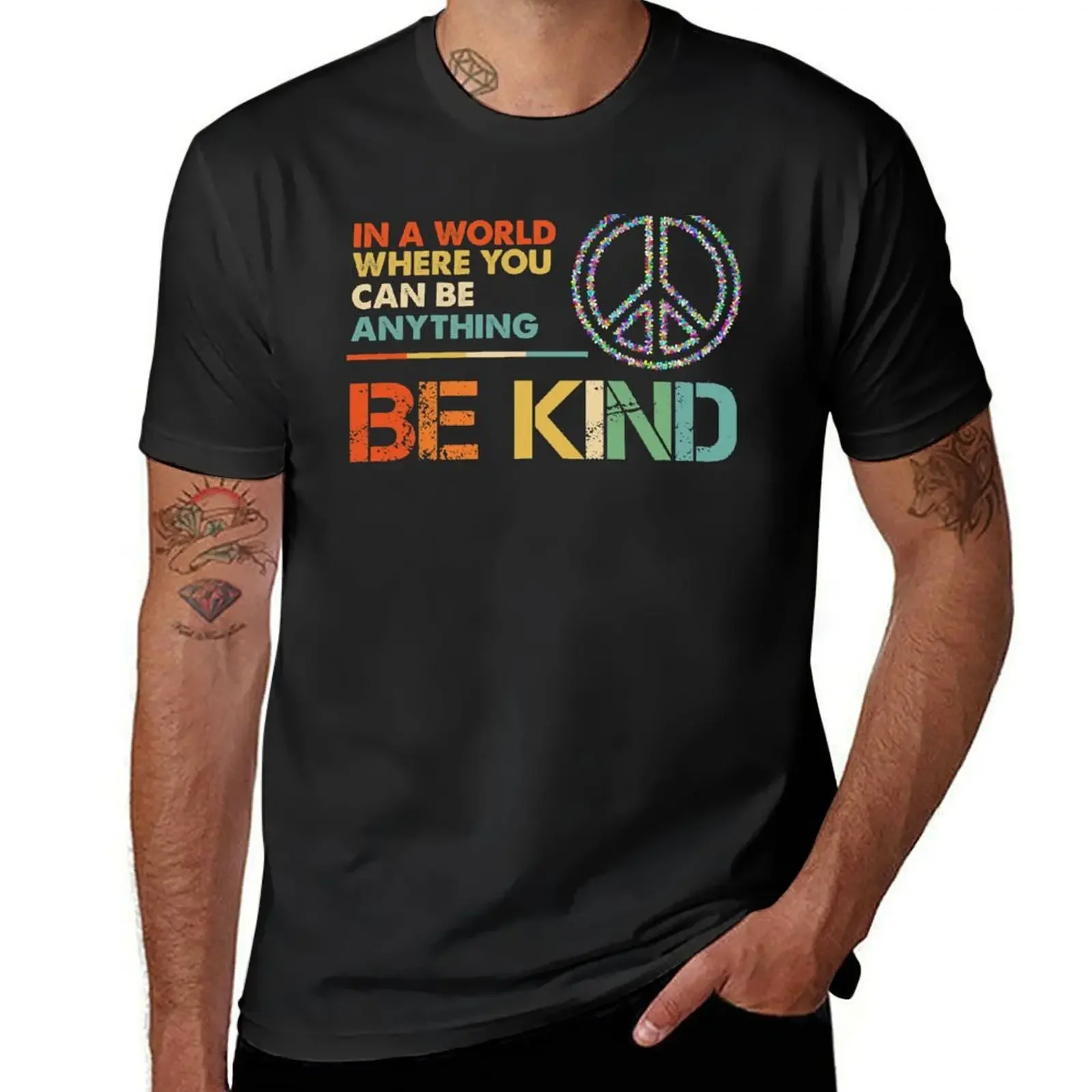 In A World Where You Can Be Anything Be Kind Classic gifts T-Shirt kawaii clothes tees mens clothing