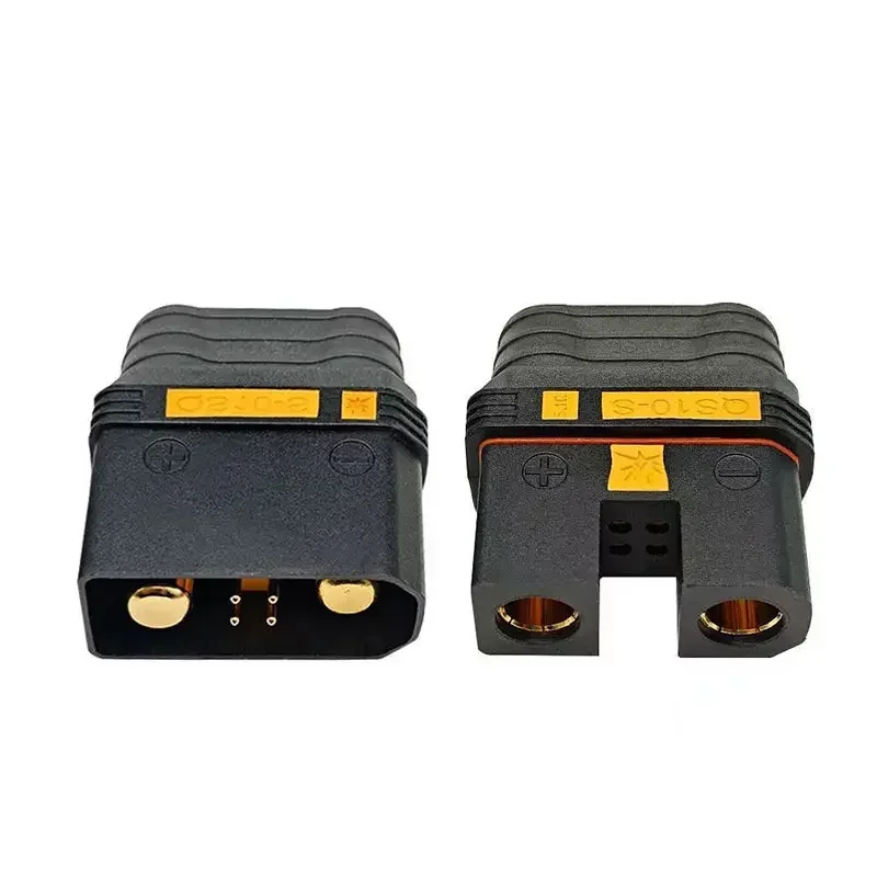 QS10-S 240A Male Female Aircraft Model Forklift Plug DC 750V Electric Vehicle Charging Head Battery High Current Quick Connector