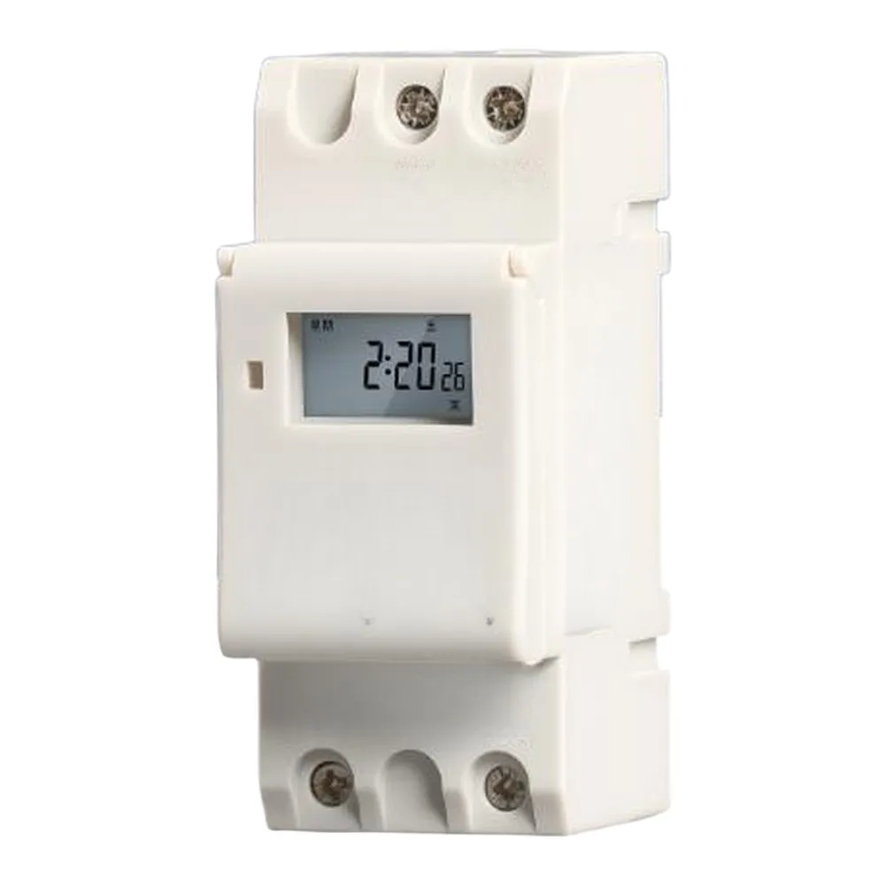 Programmable Timer Timer Switch Relay Outdoor Lighting Control Built-in Rechargeable Battery For Street Lights