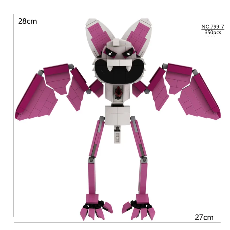 

New Anime Character Poppy Chapter 4 Building Blocks Toy Children's Birthday Gift Christmas