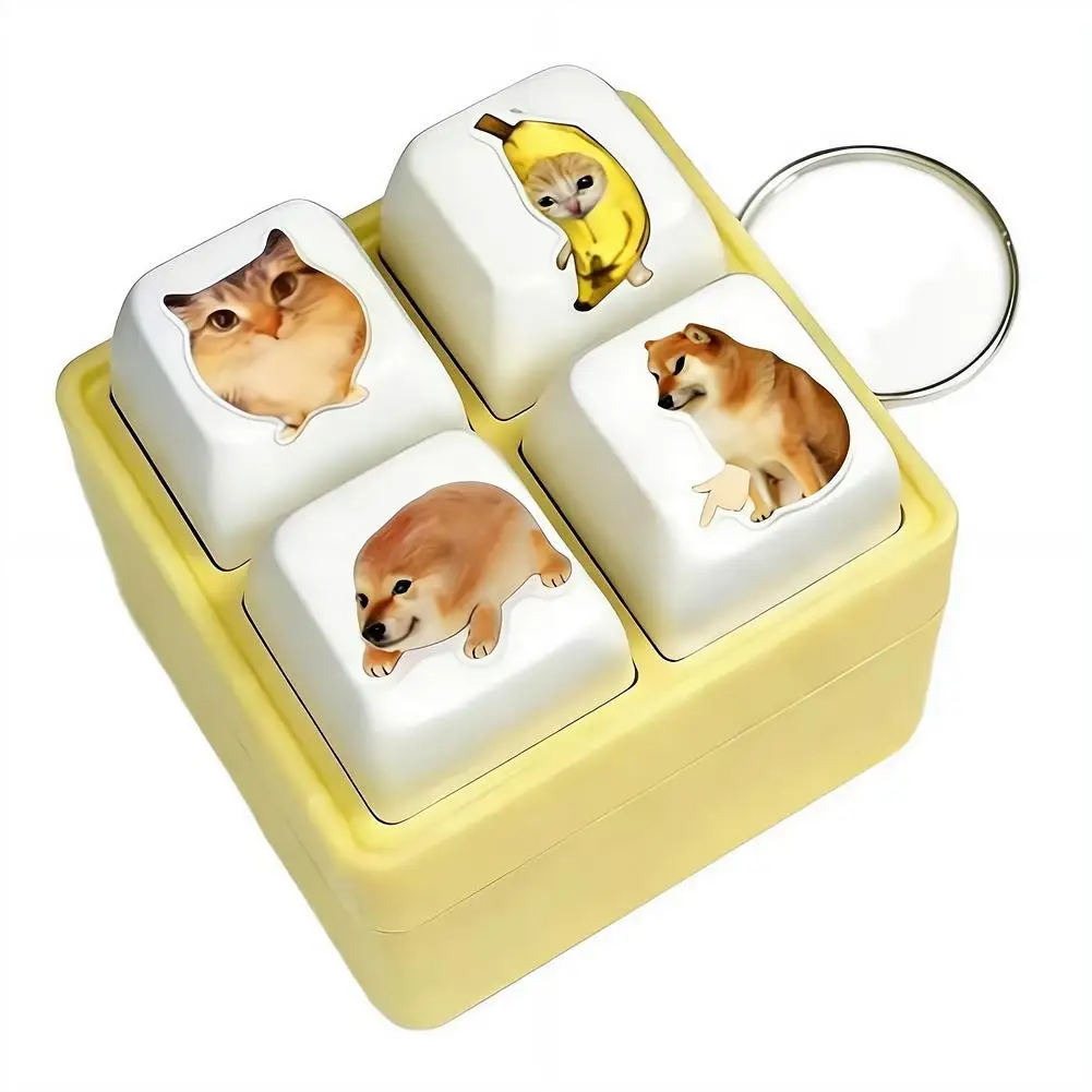 

Креативный светящийся брелок для ключей со звуком, кнопка-антистресс, DIY брелок, звуковая подвеска-игрушка для снятия стресса