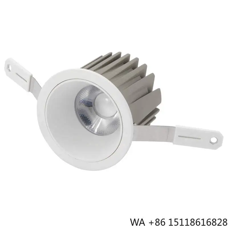 10W Digital RGB & RGBW LED Downlight-Aluminum Industrial Design CRI 80 IP20 Dimmable Touch On/Off Switch
