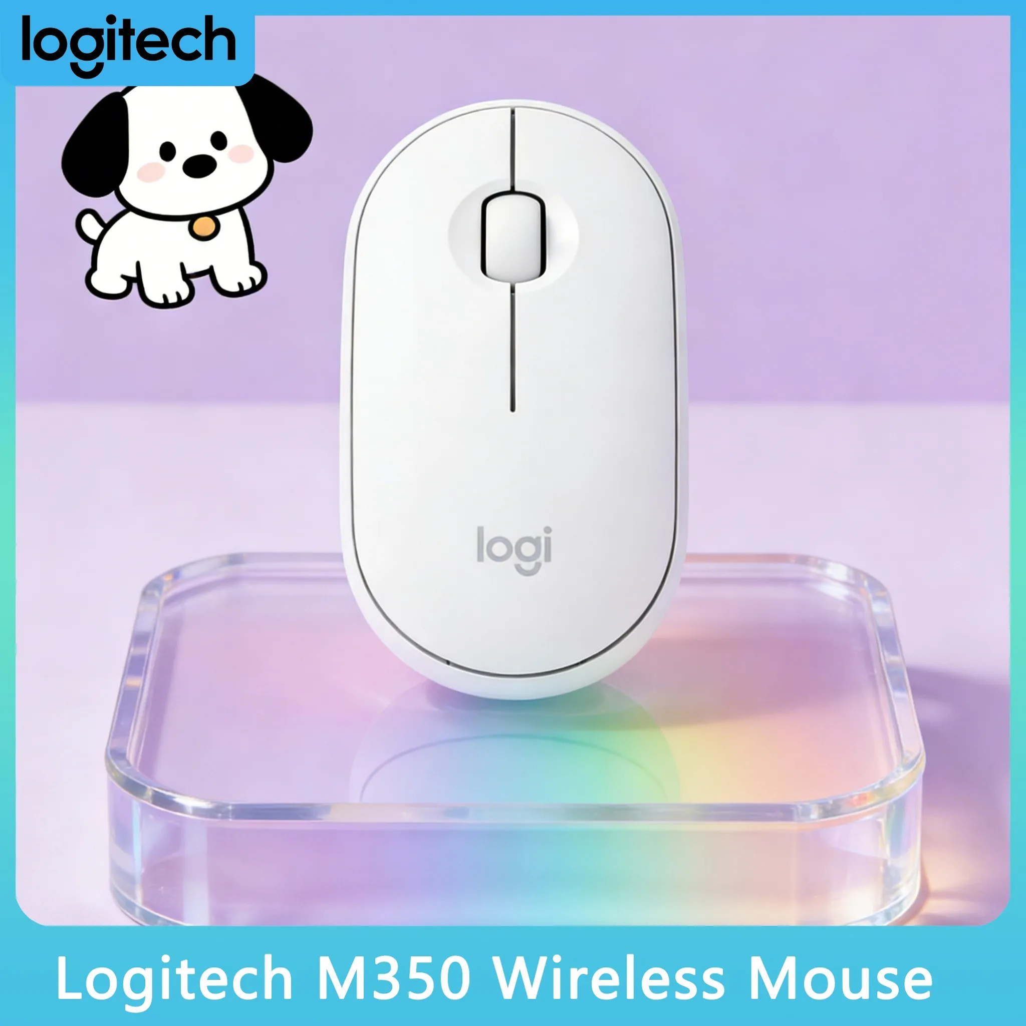 

Magnetic Cover Design: Logitech Pebble M350 Stores USB Receiver Easily