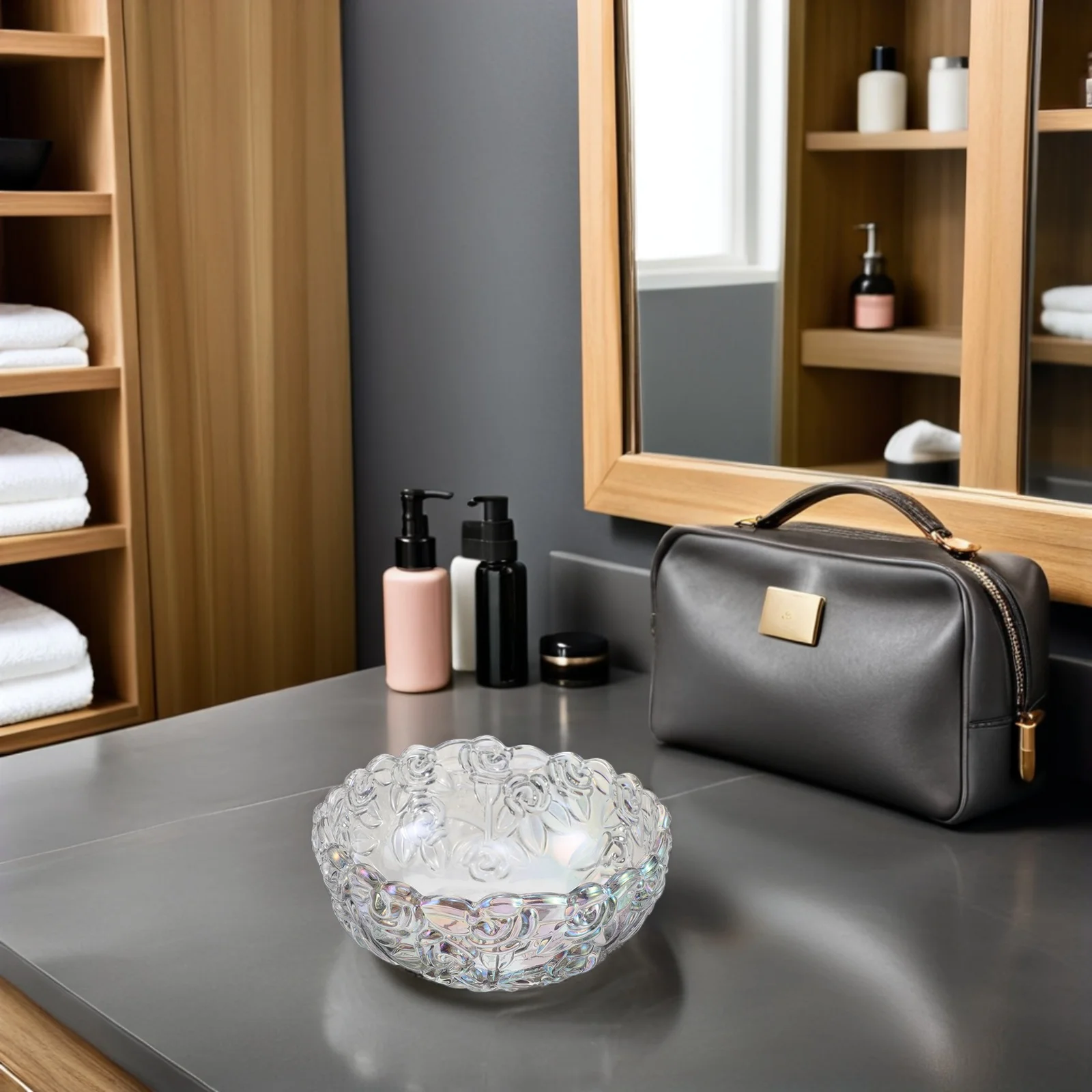 Bol à tremper pour manucure, plat à tremper les doigts en verre pour Salon ou usage domestique, bassin à main Premium pour Nail Art, outil d'élimination des peaux mortes, Spa