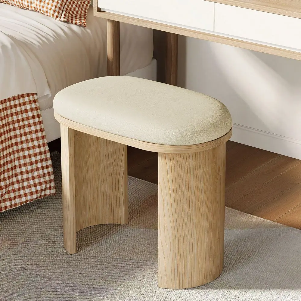 

makeup vanity chair bedroom furniture stool chairModern Vanity Stool, Small Make Vanity Chair With Cushion, Ottoman Stool Foot
