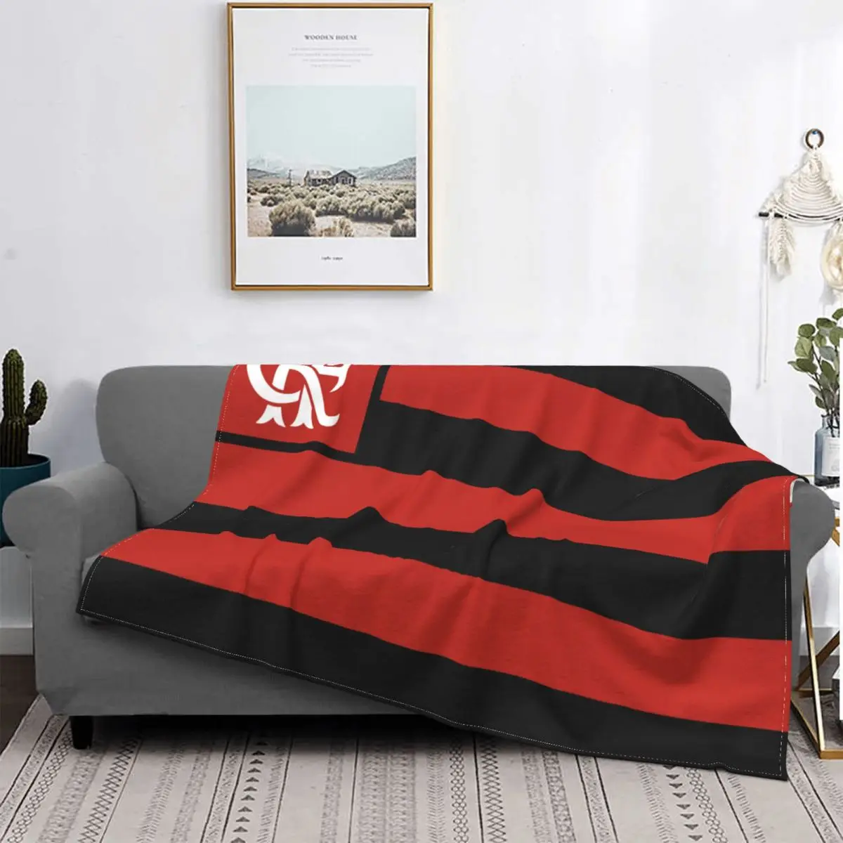 Manta De microforro polar ultrasuave, Clube Regatas Do Flamengo An