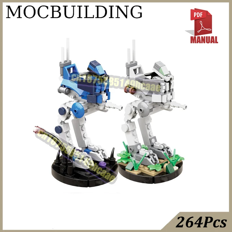 

Транспортная машина с подставкой-дисплеем, модель из кирпичиков, научно-фантастический космический MOC-конструктор, строительные блоки, игрушки для мальчиков, подарок