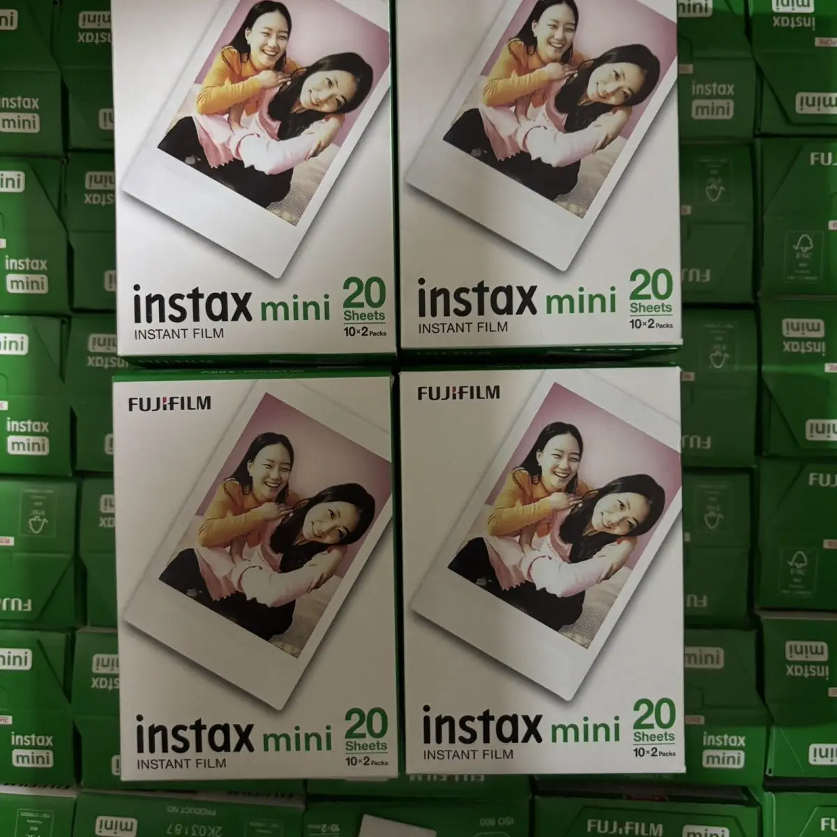 Fujifilm Instax Mini Film White Edge Photo Paper For FUJI Instant Photo Camera Mini 12/11 Mini 9 8 7s 70 EVO Link