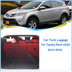 Car Rear Trunk Net for Toyota Rav4 XA40 2013~2018 2014 2015 2016 Luggage Net Cargo Organizer Storage Nylon Net Auto Accessories