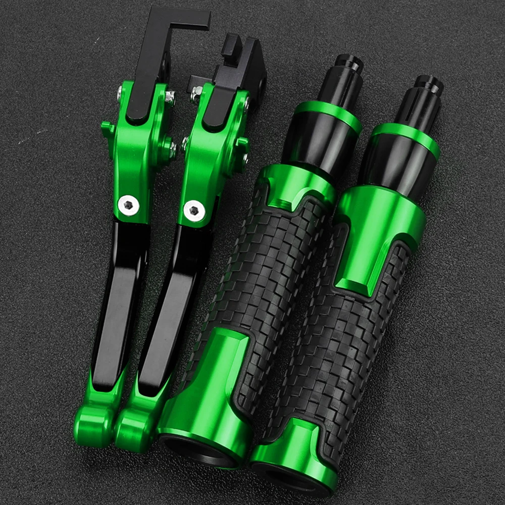 

Motorcycle Brake Clutch Lever For Kawasaki NINJA400R NINJA 400R NINJA 400 R 2011 Extendable Adjustable Levers Handlebar Grips