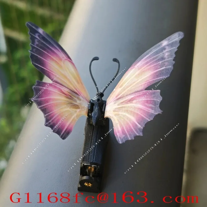 Mini Automatic Butterfly Opener Simulates Active Butterfly Wings with Battery and Hair Clip for DIY Specimen Decoration