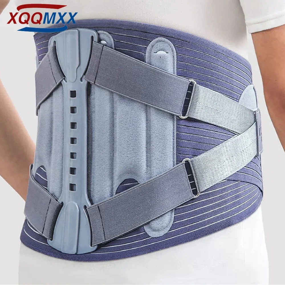 Back Brace for Men Women, Lumbar Support Belt for Herniated Disc,Sciatica,Scoliosis Back Pain Relief,with Dual Adjustable Straps