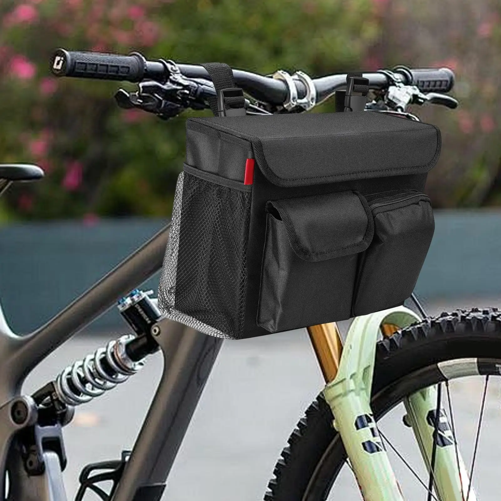 

Mobility Scooter Bag Electric Scooter Organizer Pocket Cup Holder Motorcycle Pouch Portable Accessories Carrying Bag For Daily