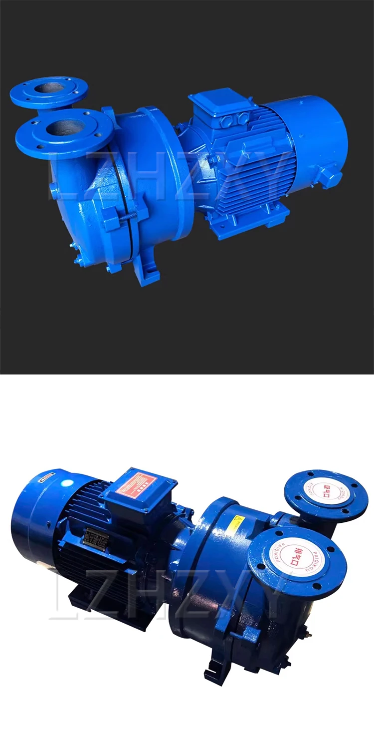 3300Pa Water Ring Vacuum Pump: Industrial-Grade High-Vacuum Water Circulation, S