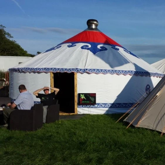 2026 Luxury Mongolian Four-Season Canvas UV-Resistant Yurt Tentpromote sales