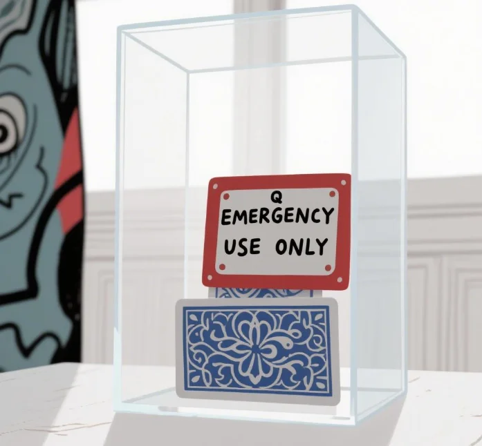 

Карточная магия Clarity Box — выбранная карта, появляющаяся крупным планом, иллюзия, трюк, реквизит, фокусы Magia