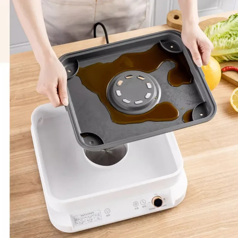 220 فولت مُبخّر كهربائي كهربائي منزلي متعدد الوظائف ثلاث طبقات سعة كبيرة وعاء البخار الطبخ يمكن كتاب Brea صغير