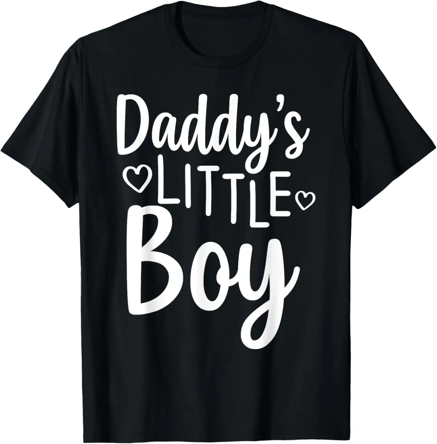 Fathers Day Daddy's Little Boy Matching Family Dad T-Shirt