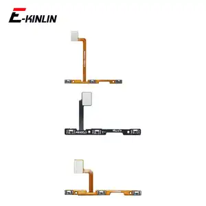 Bilashmart Mute Switch Power Key Ribbon Repair Parts Vivo Y79 Y81 Y81i Y83 Pro Y85 Volume Button Control Flex Cable