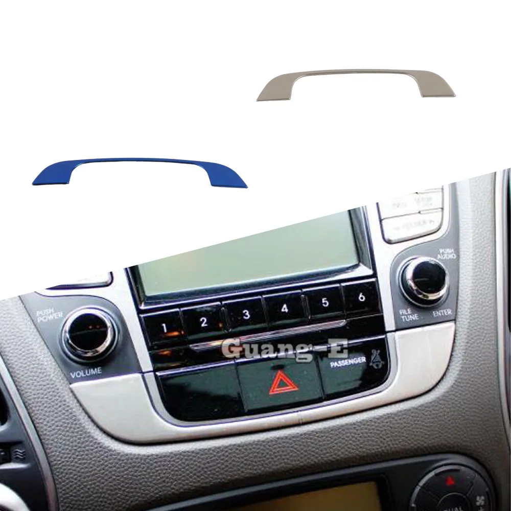 

Автомобильная U-образная центральная накладка на приборную панель для Hyundai IX35 2010 2011 2012 2013 2014 2015 2016 2017, аксессуары для интерьера