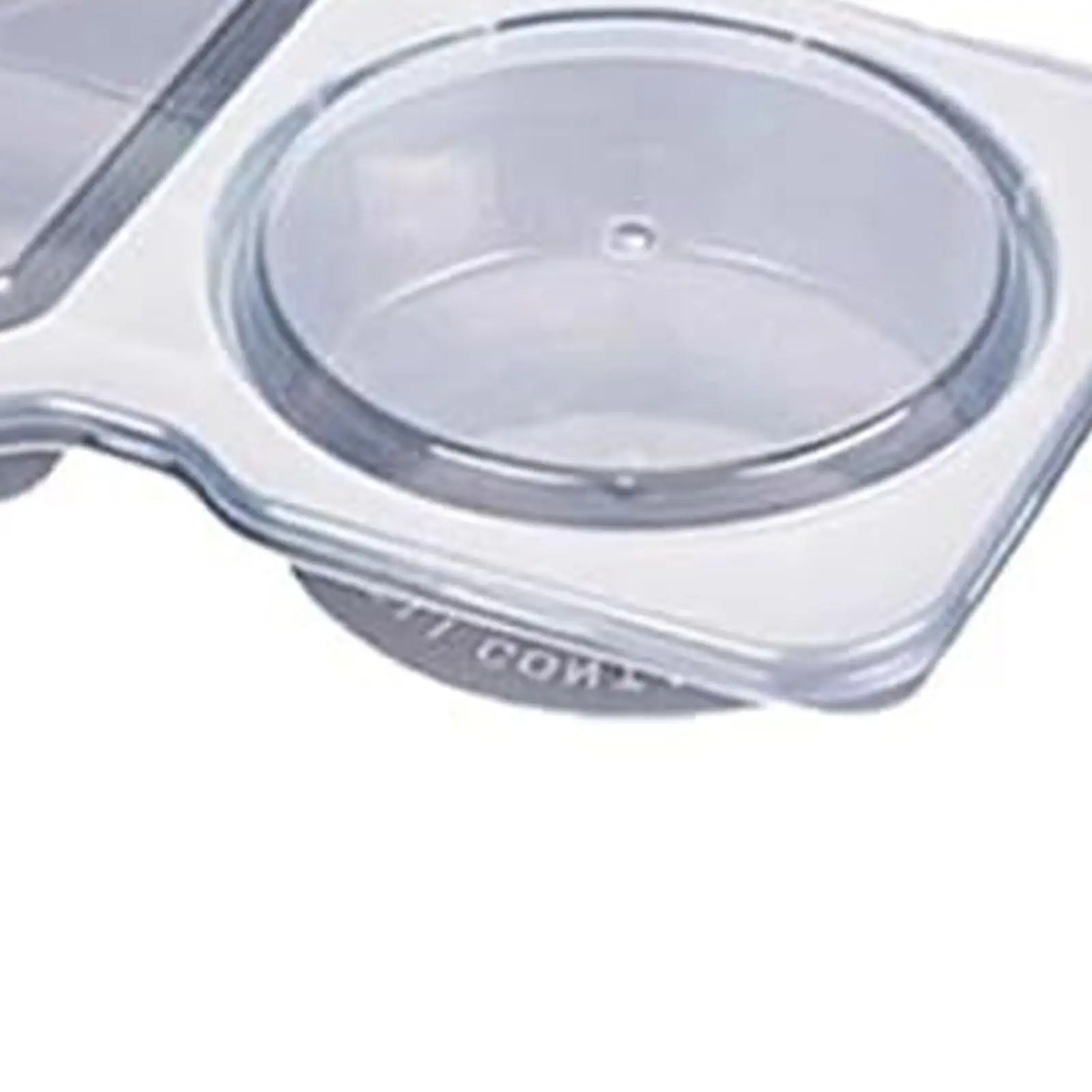 15Pcs Double Compartment Condiment Container Storage Transparent Divided Stackable with Lids for Home Snack Picnic Work Go Sauce