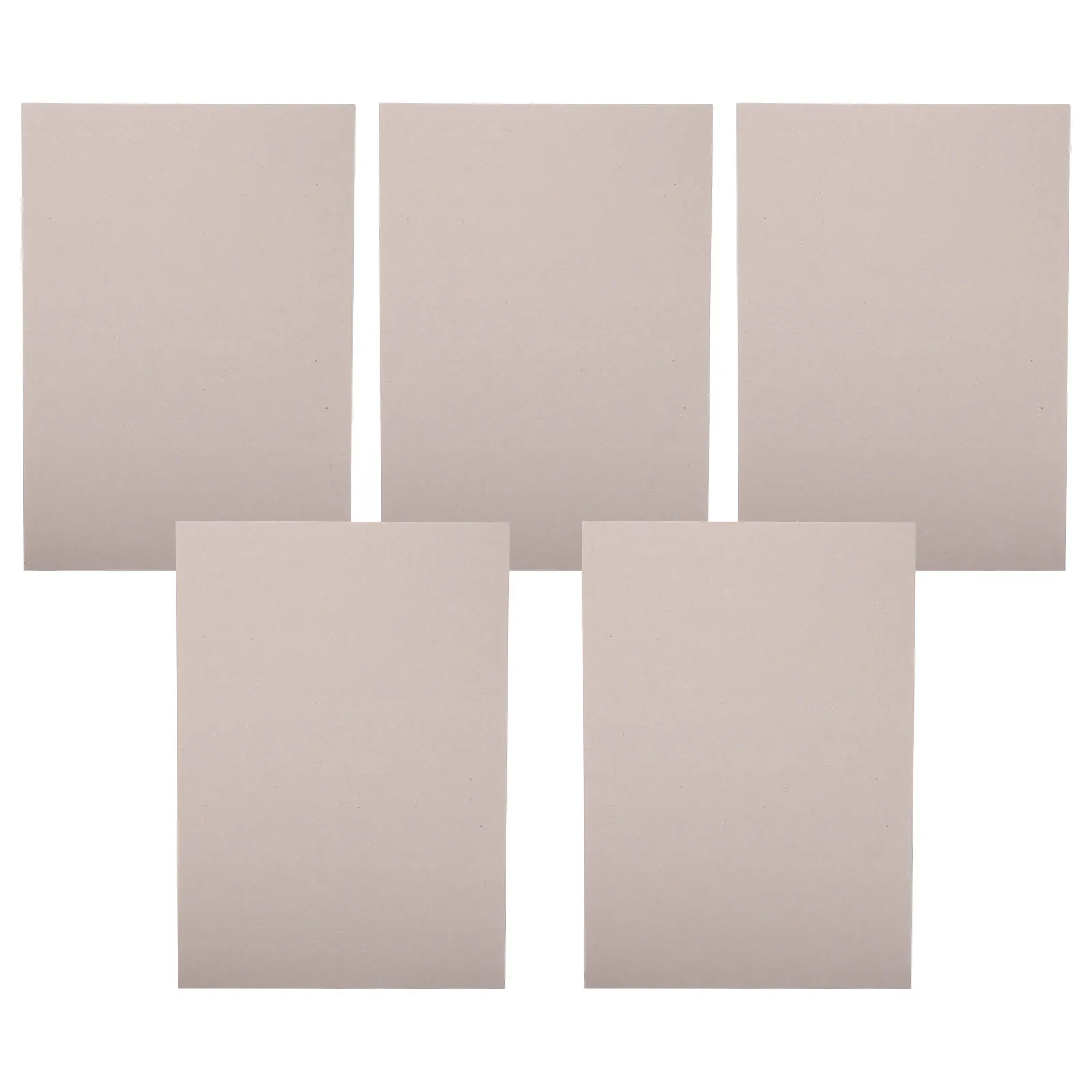 5Pcs A3 Gray Thickened Double Sided Paperboard DIY Cardboard Sheets for Kids Crafts Handmade Drawing Painting DIY Cardboard
