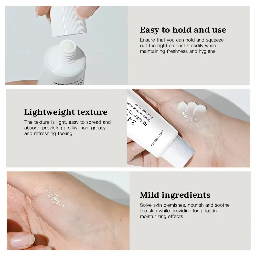345 Relief Cream Moisturizing Blemishes Nourish The Skin And Provide Soothing Care Resulting In A Well-Rounded Skincare Solution