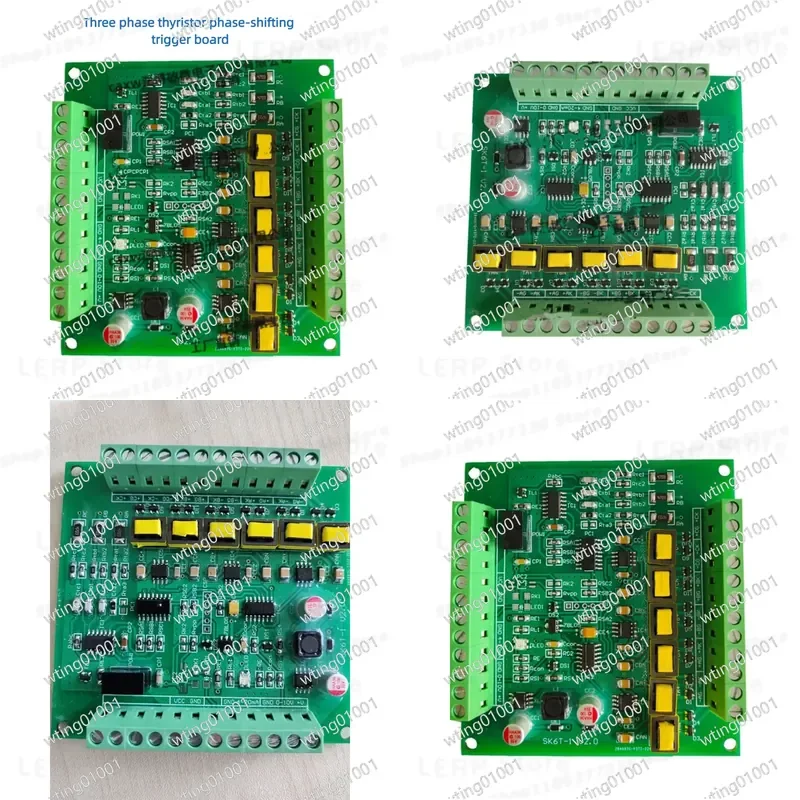 for Three Phase SCR Firing Circuit Board AC Power Regulator Module Voltage Control Trigger Card Industrial Grade High