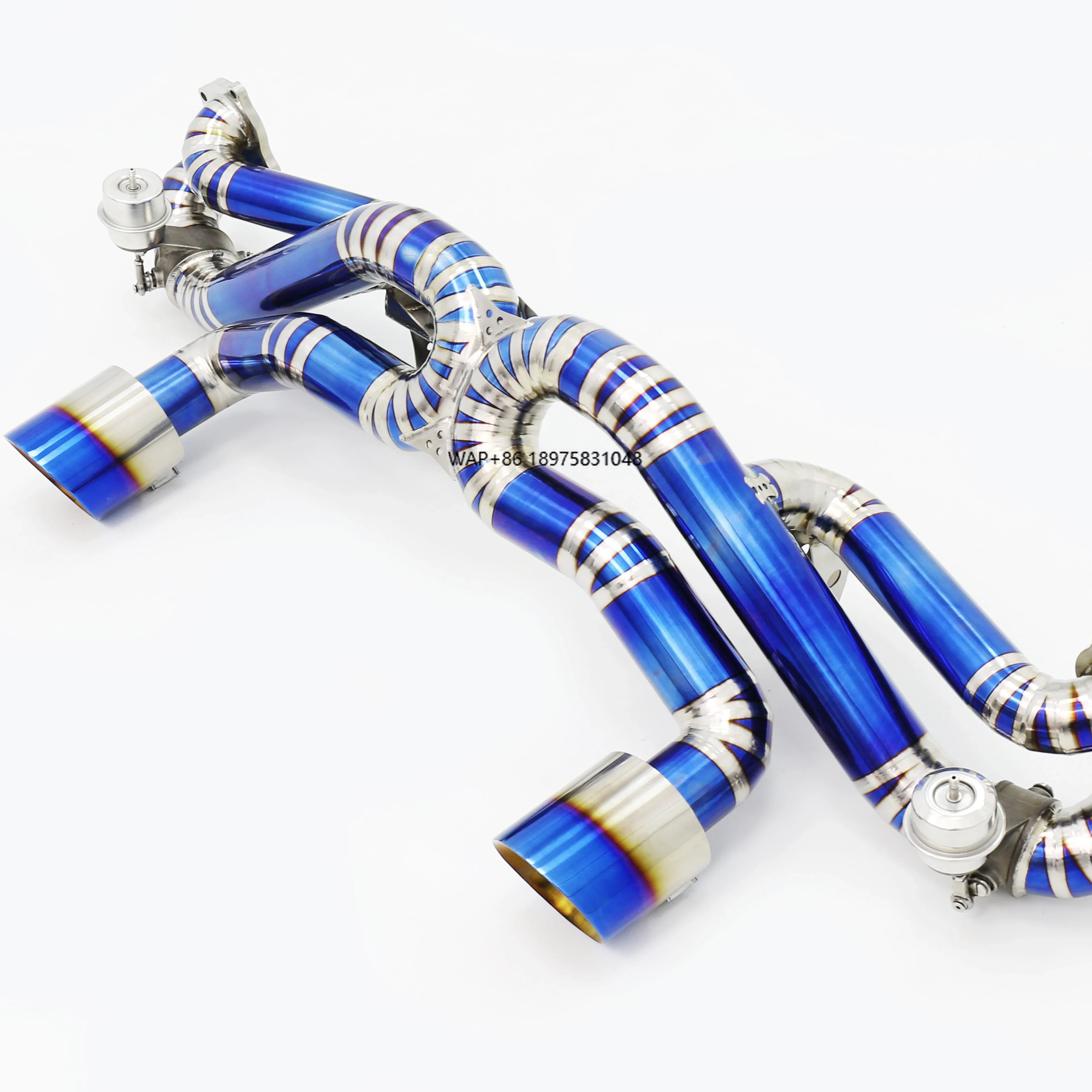 OEM Custom 304 Stainless Steel/Titanium Valved Exhaust System for