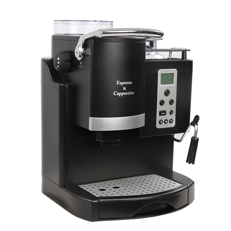 

Automatic Espresso Coffee Maker Machine with Bean Grinding and Milk Foamer Function Home Coffee Shop