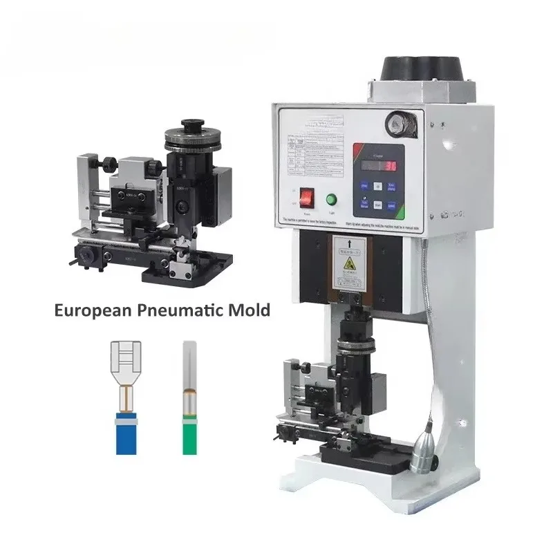 EW‑09C 1.5T/2T/3T/4T High Efficiency Super Mute Semi‑Automatic Terminal Crimping Machine, Stroke 30mm/40mm