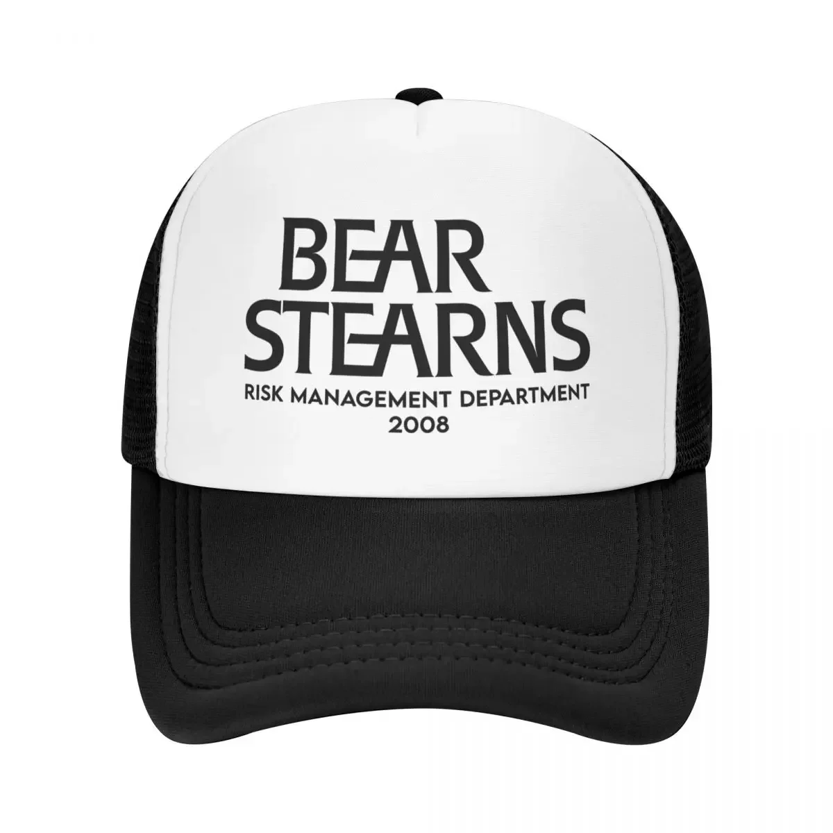 Baseball Cap Bear Stearns Risk Management Baseball Cap Ball Cap Wild Ball Hat Women's Beach Outlet Men's