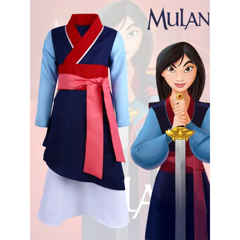 Halloween MuLan role-playing cosplay costume stage performance costume, replacing father's military Mulan