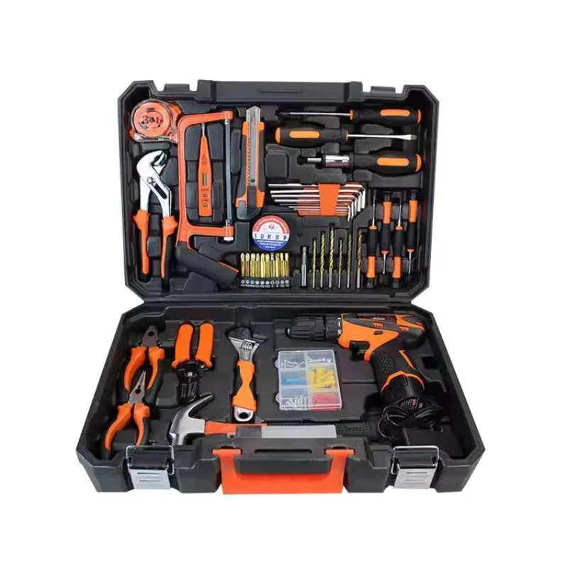 

12V Handheld Power Drill Hand Tool Electric Tools Set for DIY