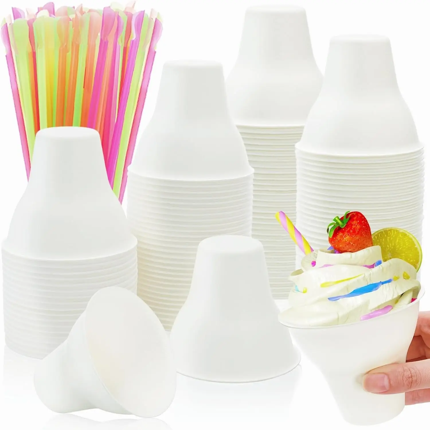 100 Pack Snow Cone …