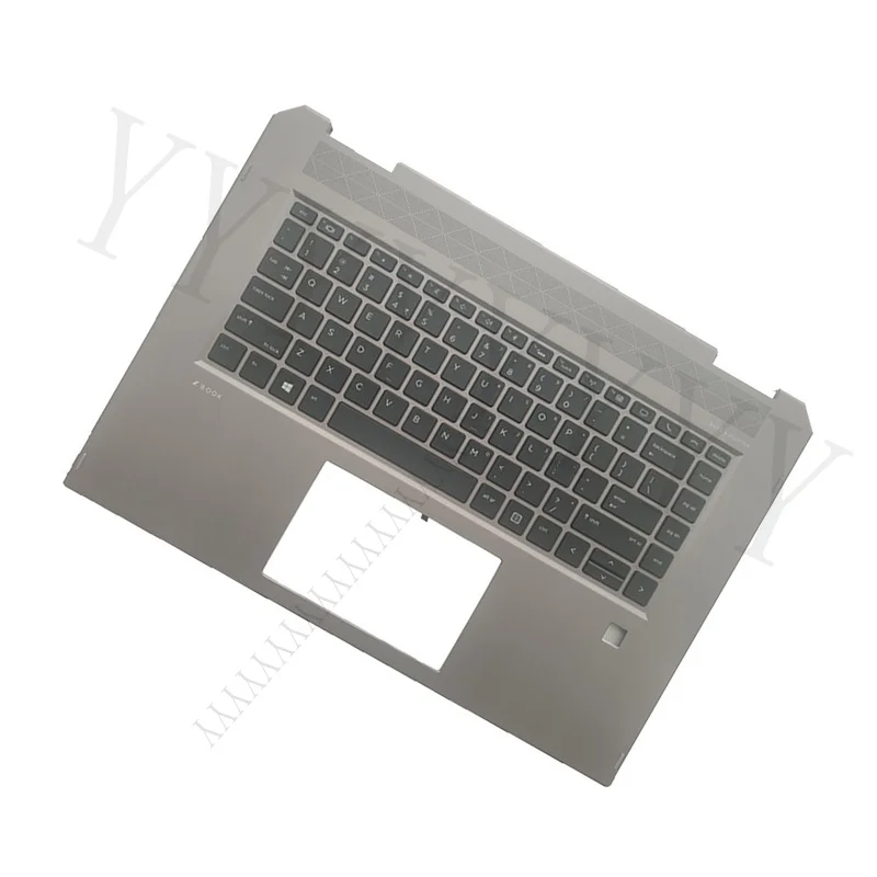 Y+ New Gray Palmrest Cover for HP ZBook Studio G5 with Backlit Keyboard L34210-001