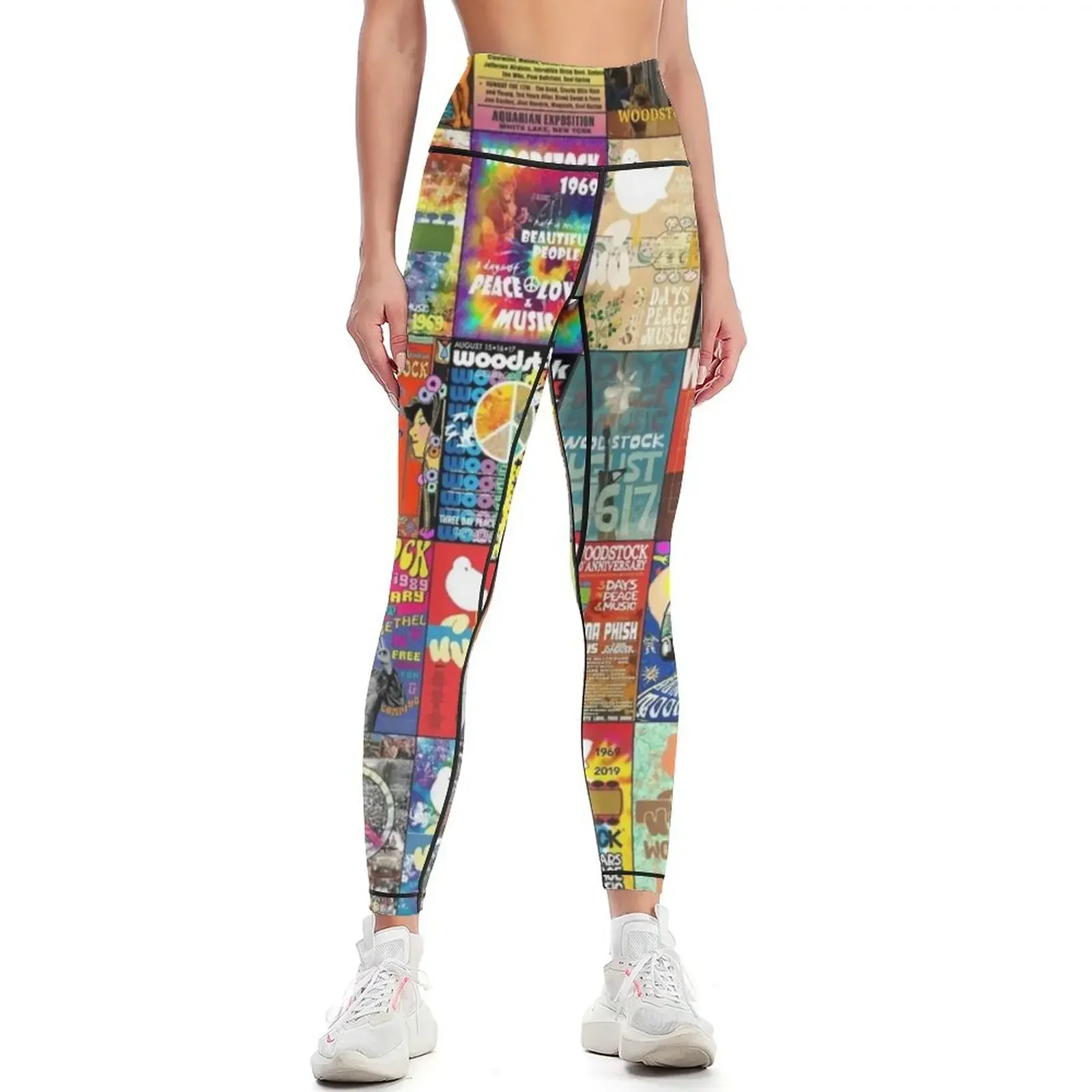 

Woodstock Leggings gym womans workout shorts sports tennis for sportswear woman gym 2025 Womens Leggings