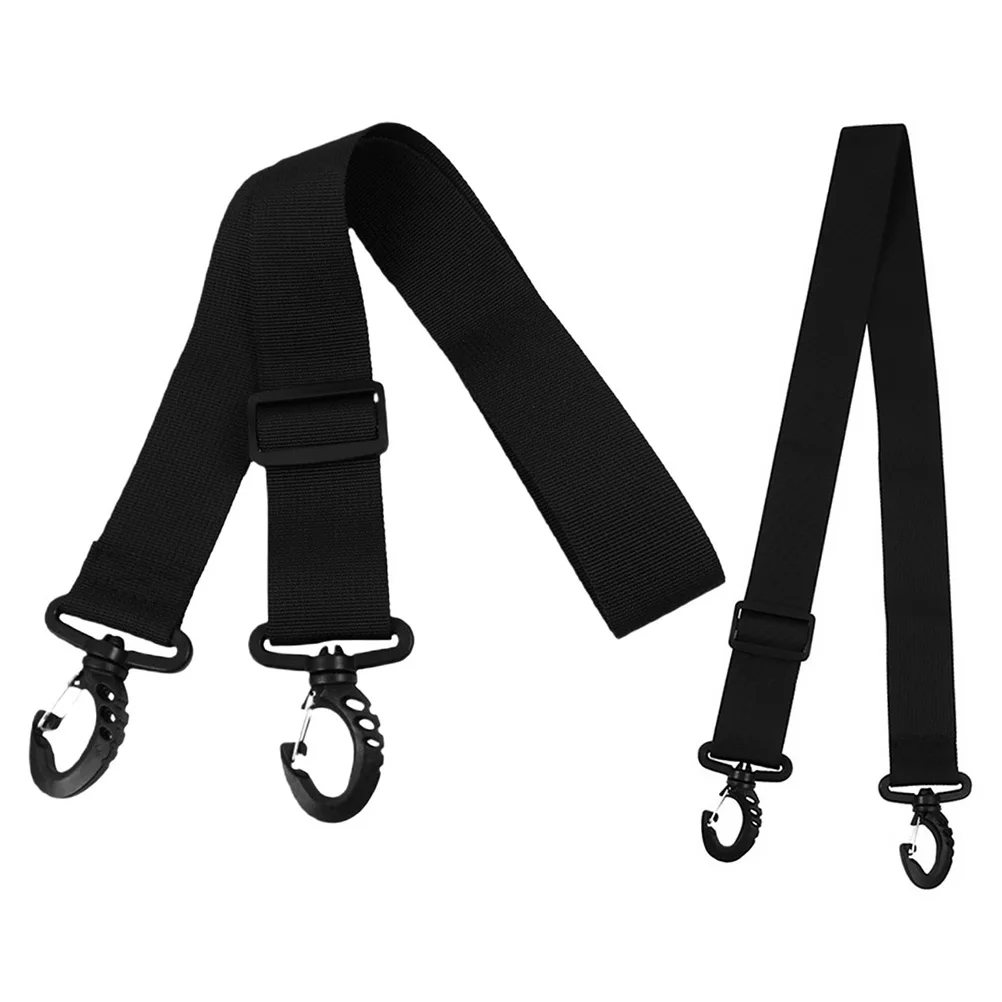 

2pcs Ski Boots Carrier Strap Black Portable Adjustable Wear Resistant For Snowboard Boots Skating Supply Roller Skates Leash