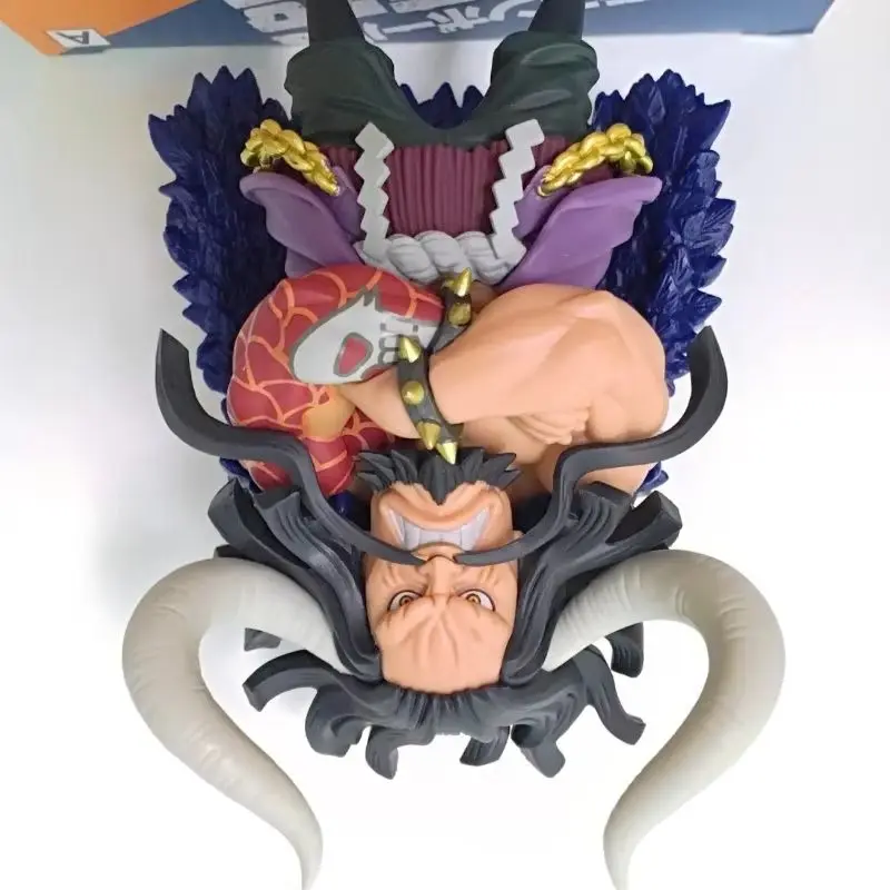

Bandai Banpresto One Piece Mega WCF Четыре императора зверя Kaidou Периферийные украшения Модные игровые фигурки Модель куклы