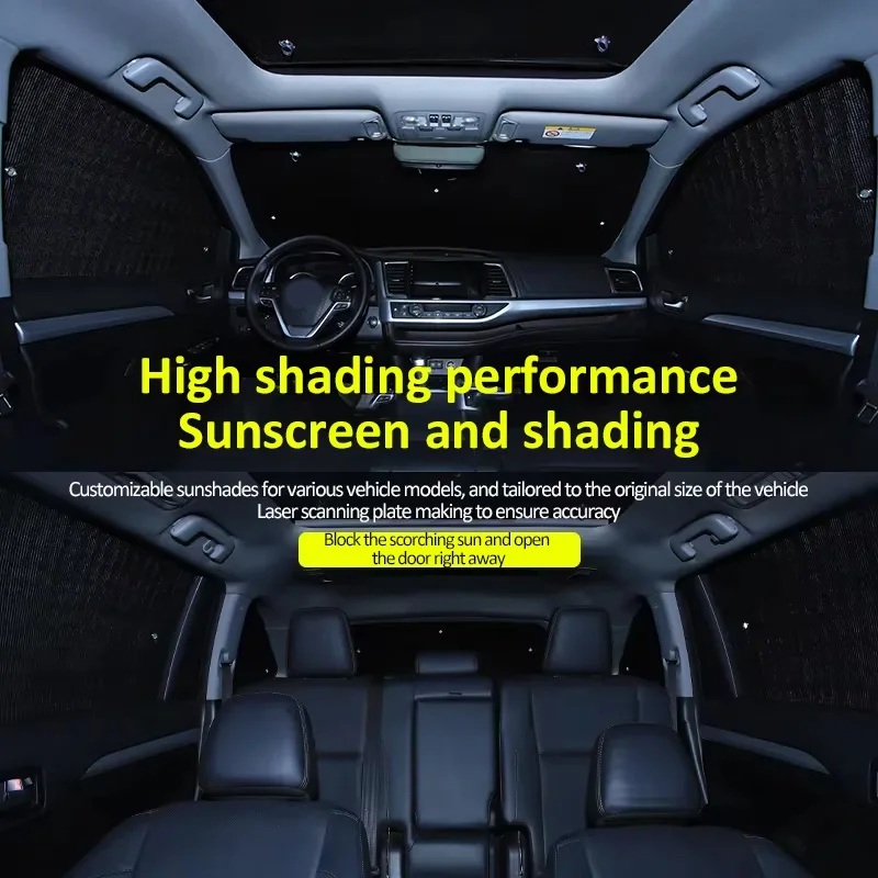 

Car Full Sunshades For Skoda Superb Liftback 2015~2024 B8 3V UV Protection Reflector Curtains Windshield Cover Car Accessories