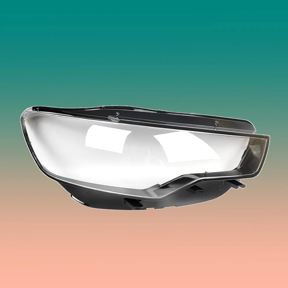 For Audi A6 A6L C7 2012 2013 2014 2015 Headlights Shade Transparent Mask Cover Lens Lampshdade Headlamp Shell Plexiglass