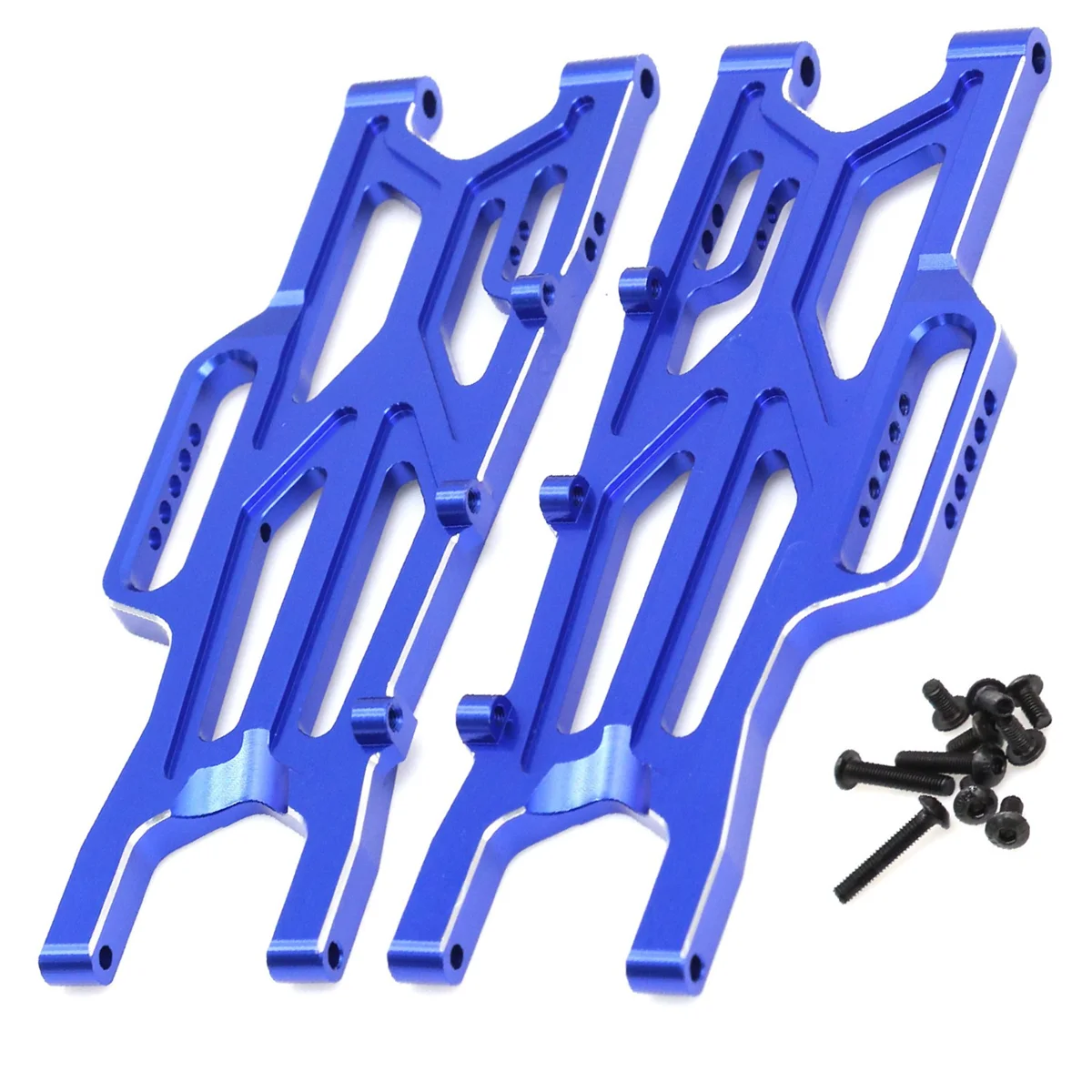 

AM-Metal Rear Suspension Arms Swing Arm ARA330710 for Arrma 1/10 KRATON 4S V2 RC Car Upgrade Parts Blue