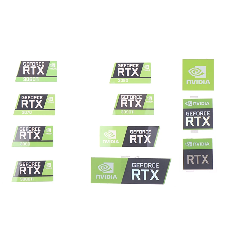 Наклейка для ноутбука RTX 3090TI 3080TI 3070 3060