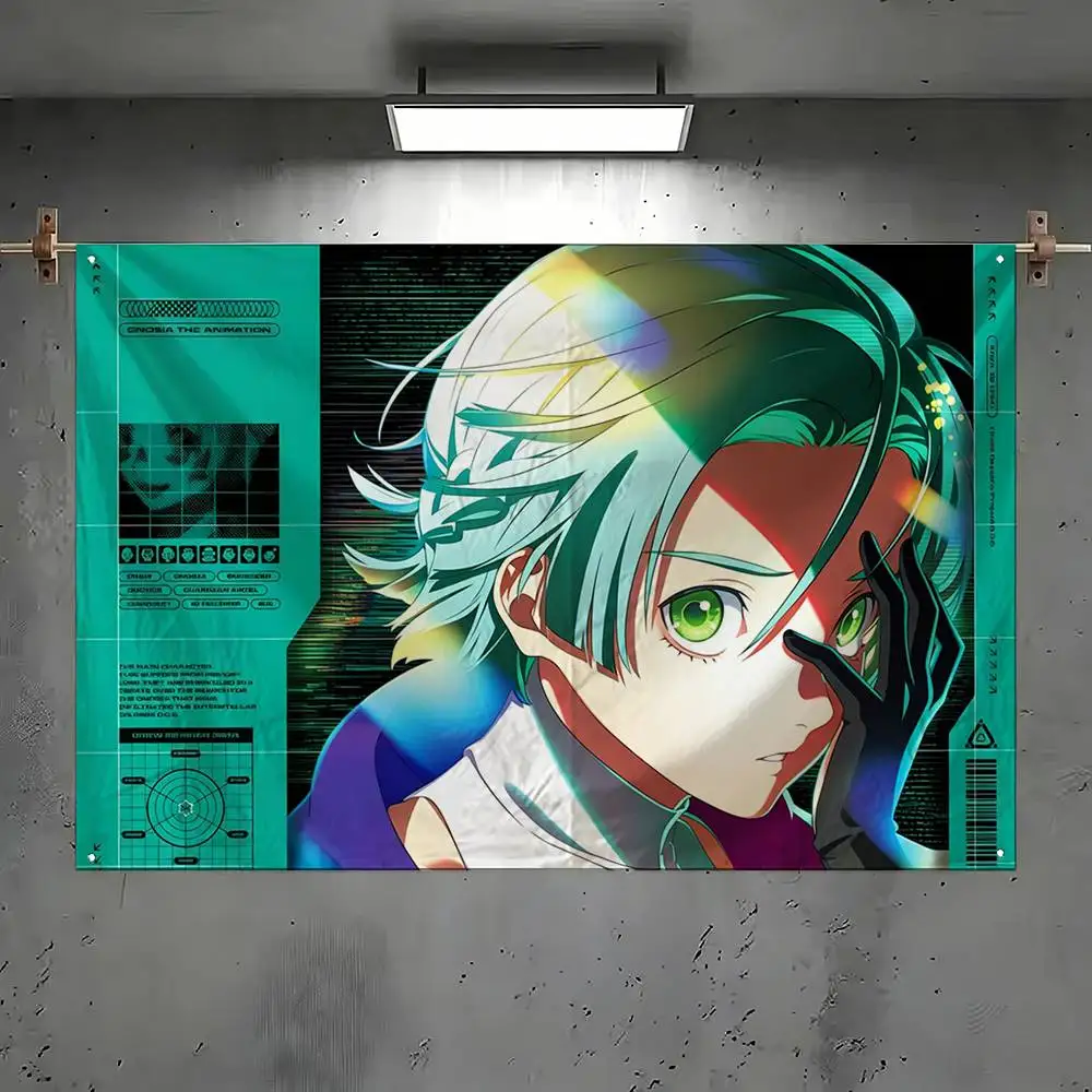 G-Game GNOSIA Anime-e   Flags Suitable For Party Club Outdoor Interior Wall Decoration Banner Fans Gift