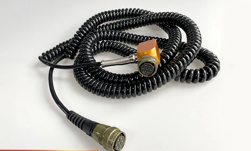 Paver connection line 1880-3L edge control box balance beam line material level sensor probe line connection