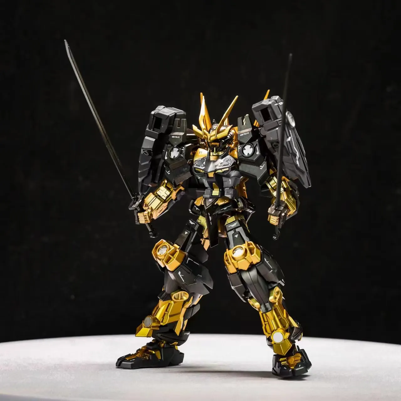 WEIMEI HG 1/144 Assembly Model Kit Sengoku Astray Black-Gold Color Collection Action Figures Robot Plastic Model Kids Toys Gifts