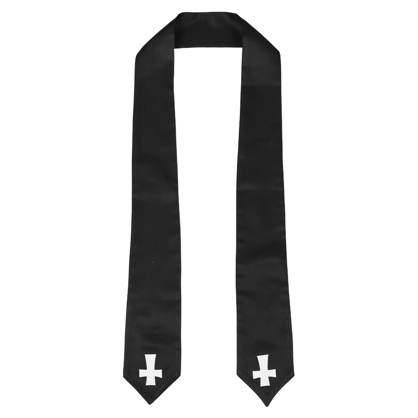 

Clergy Stole Embroidered Chapel Roan Choir Men Pastor Embroidery Work Stole Scarf Friar Shepherd Mass