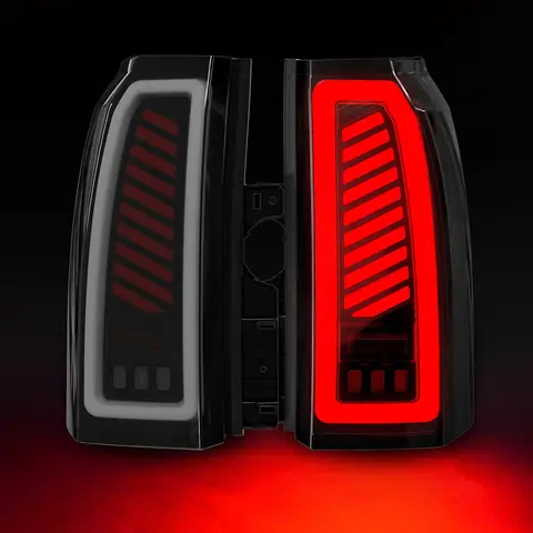 Full LED Tail Lights for GMC Yukon 2015-2020 Rear Light Assembly for Yukon XL 2019-2020 Dynamic Turn Signal Brake Reverse Light