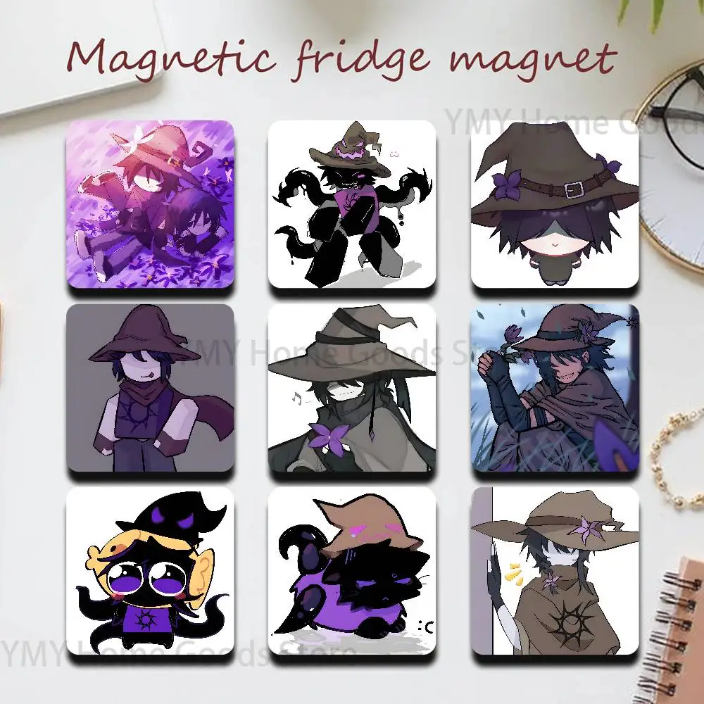 Azure Anime Magnet Refrigerator Fridge Sticker for Home Decor DIY Wall Decor