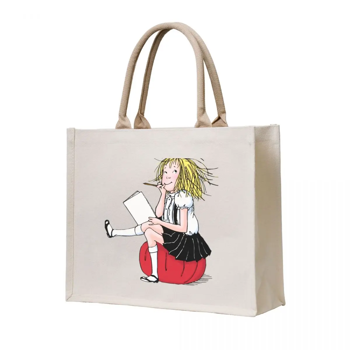 

Eloise thinking about Tote Bag shopping trolley bag Women's bag large size bags
